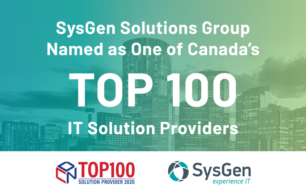 Canada’s Top 100 Solution Providers