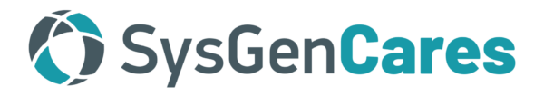 SysGen Cares 2022 Logo